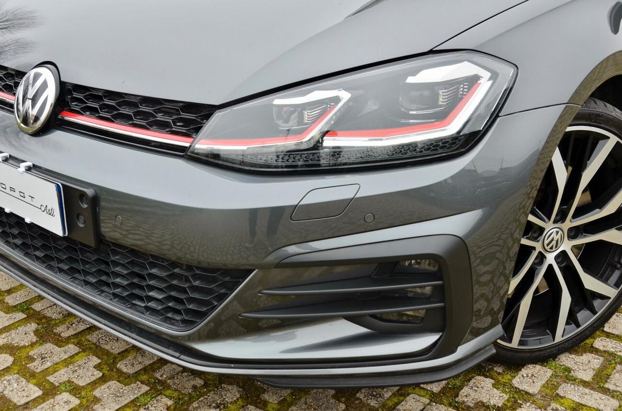 VOLKSWAGEN GOLF 7.5 GTI PERFORMANCE 2.0 TSI 245cv DSG, SERVICE CON FATTURE, TETTO, DCC, FULL PELLE, FARI FULL LED, 19", PERMUTE