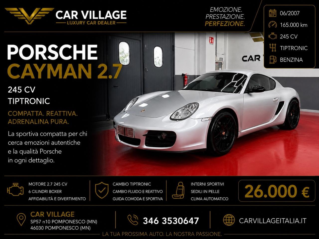 Porsche Cayman 2.7
