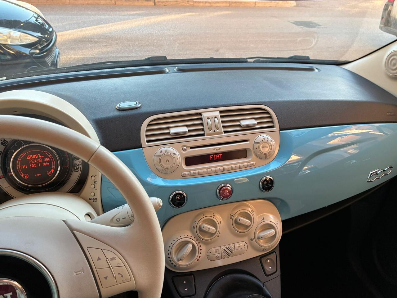 Fiat 500 1.2 Lounge tetto apribile-11