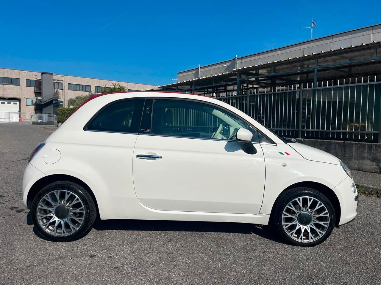 Fiat 500 1.2 benz cabrio solo 59.000 km