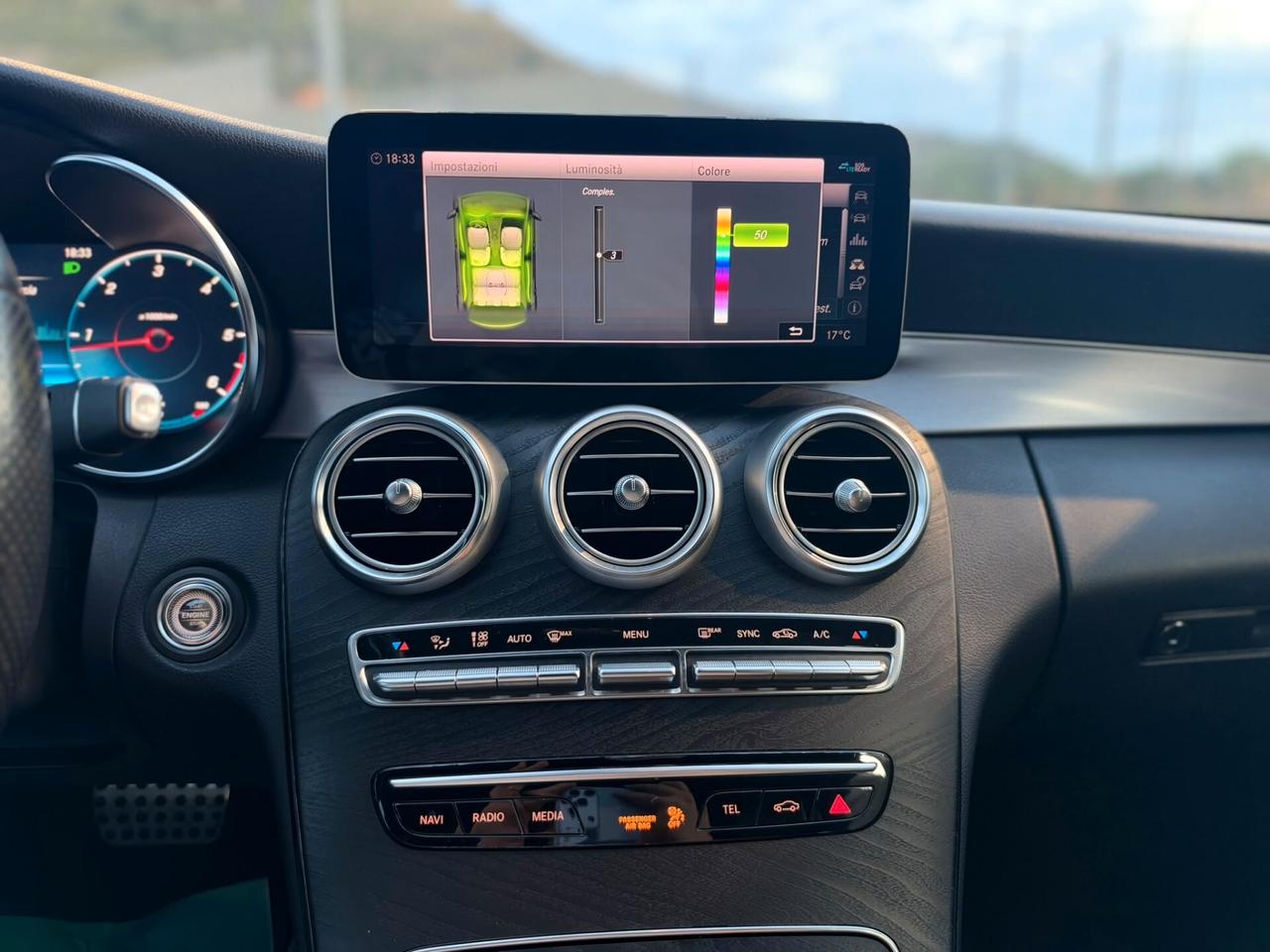 MERCEDES C 220D COUPE' PREMIUM PLUS 4MATIC