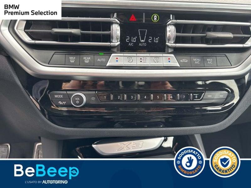 BMW X3 XDRIVE20D MHEV 48V MSPORT AUTO