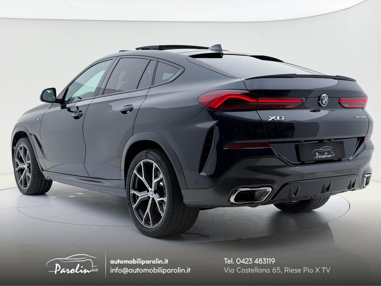 BMW X6 xDrive40d mhev 48V Msport Tetto-360°-21''