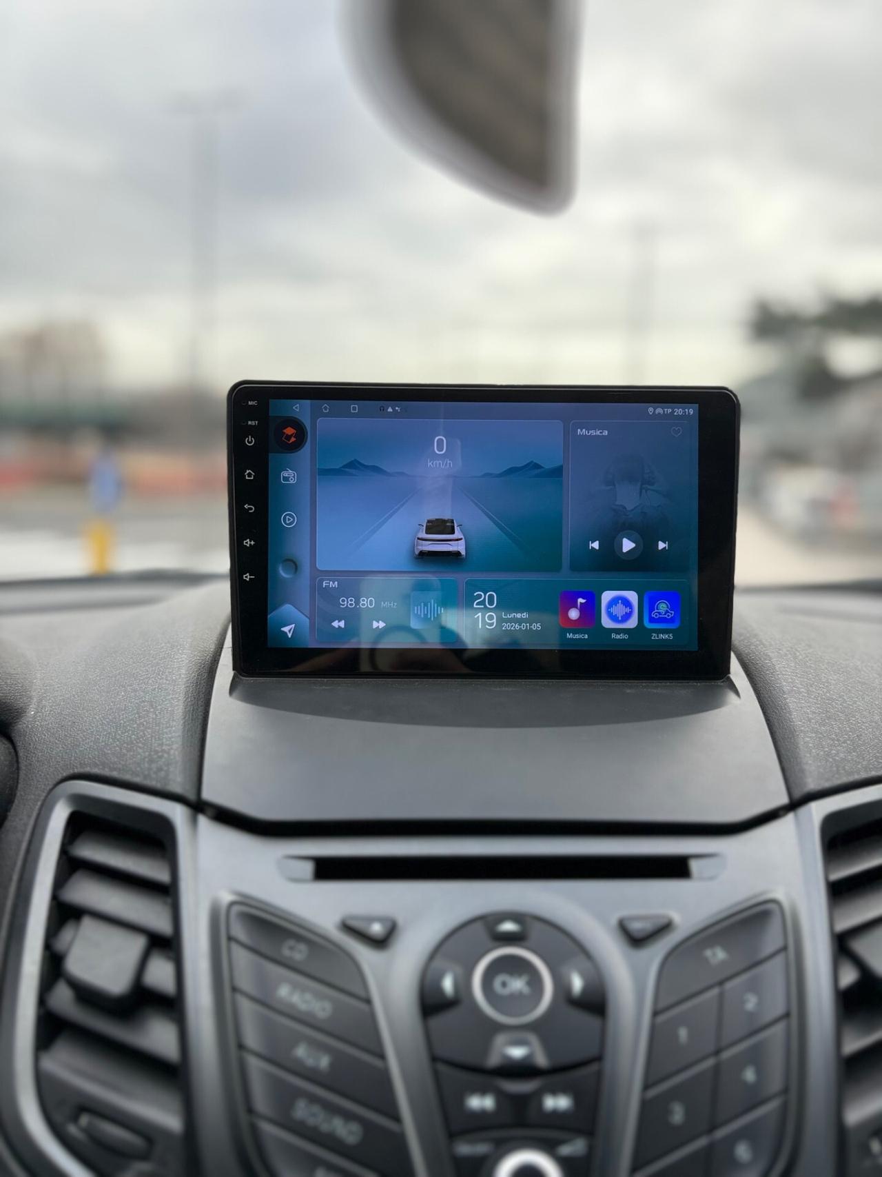 Ford Fiesta 1.2cc Benz/GPL TOUCH & NAVIGATORE