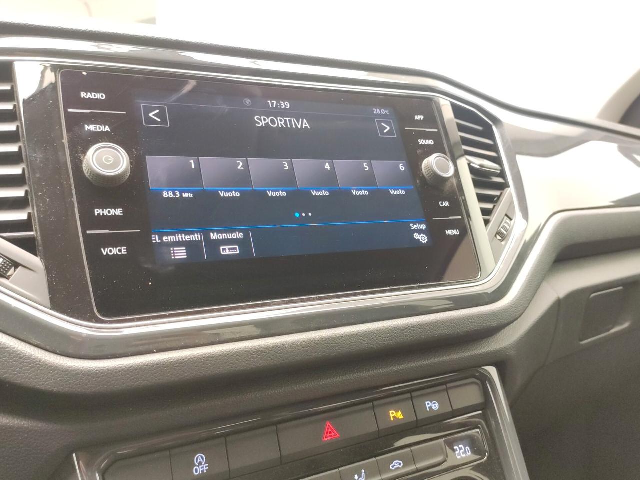 Volkswagen T-Roc 1.6 TDI 116cv SCR Advanced BMT