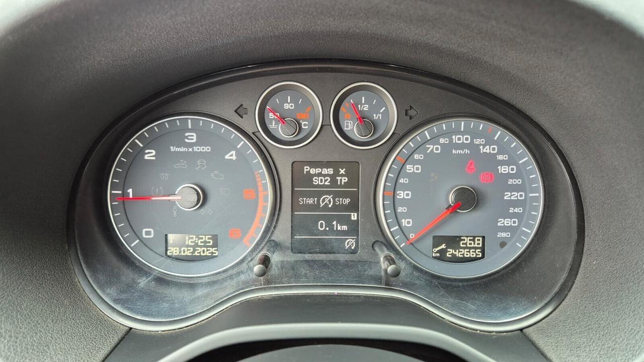 Audi A3 SPB 2.0 TDI AMBITION -2012 -MOLTO BELLA