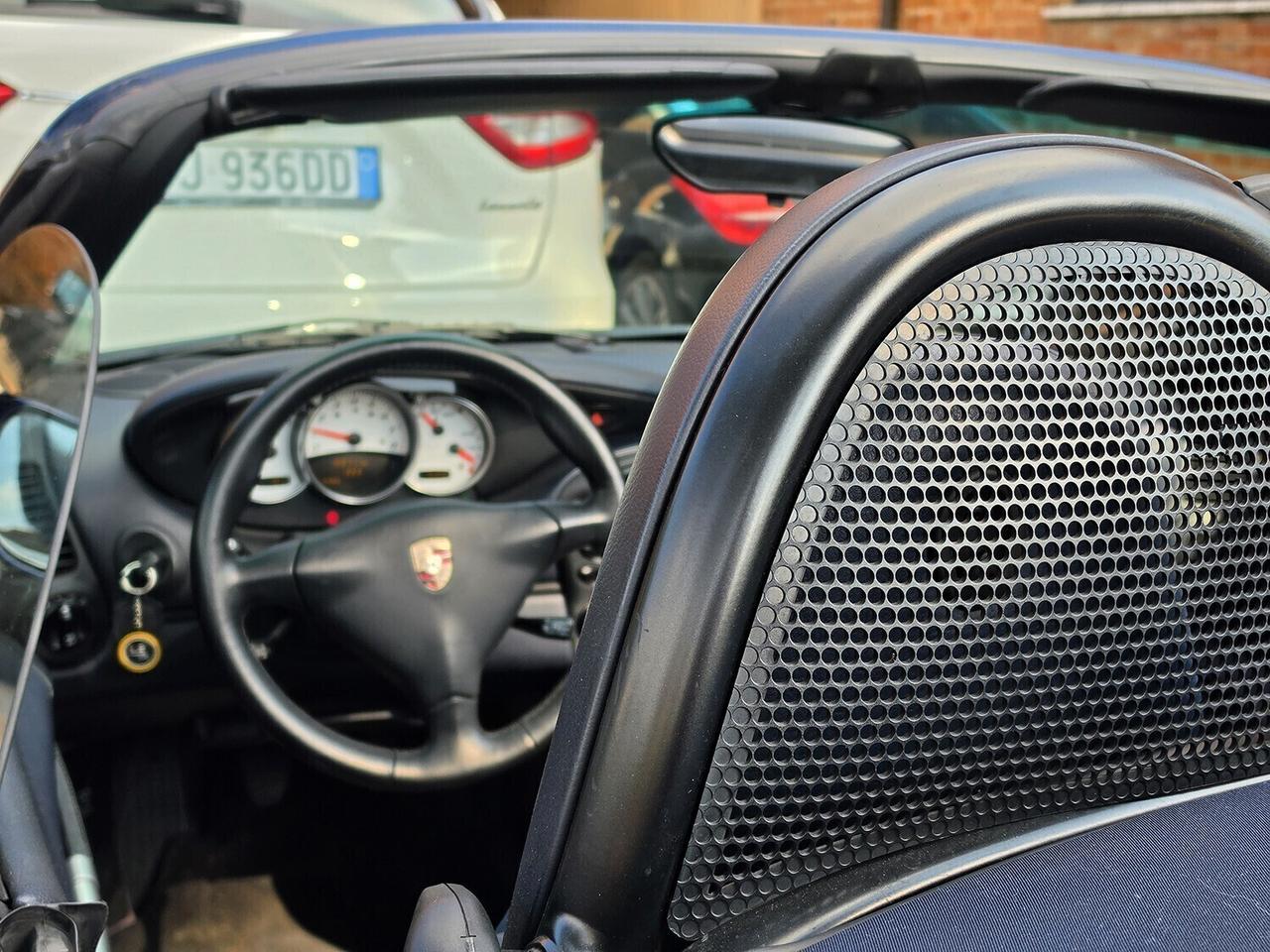 Boxster 3.2 S MANUALE _ BLU LAPIS _ 3.2S _ SERVICE BOOK _ PELLE ALCANTARA _ GARANZIA 12 MESI