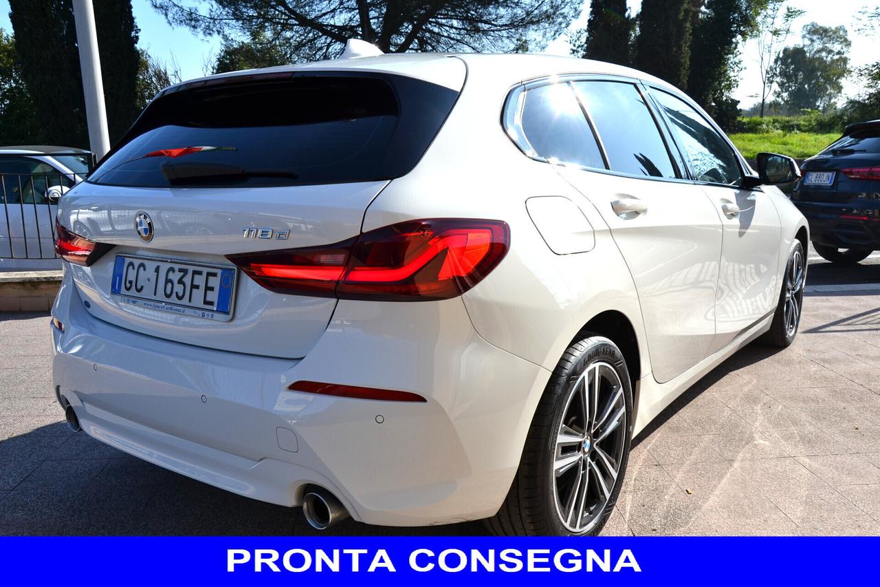 Bmw 118 D 150CV AUTO **PREZZO VERO**UNIPRO'**TAGLIANDI BMW