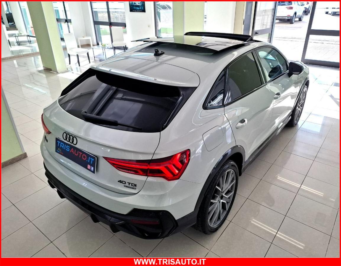 AUDI Q3 SPB 40 2.0 TDI S-Tronic Quattro S-Line Black Identity (TETTO PANORAMICO APRIBILE)