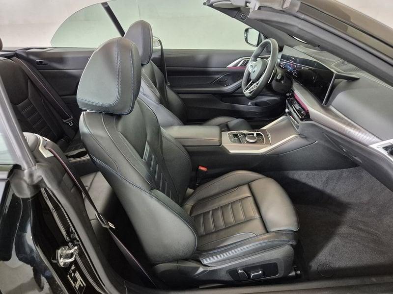 BMW Serie 4 G23 LCI 2024 Cabrio 420d Cabrio mhev 48V MSport Pro auto