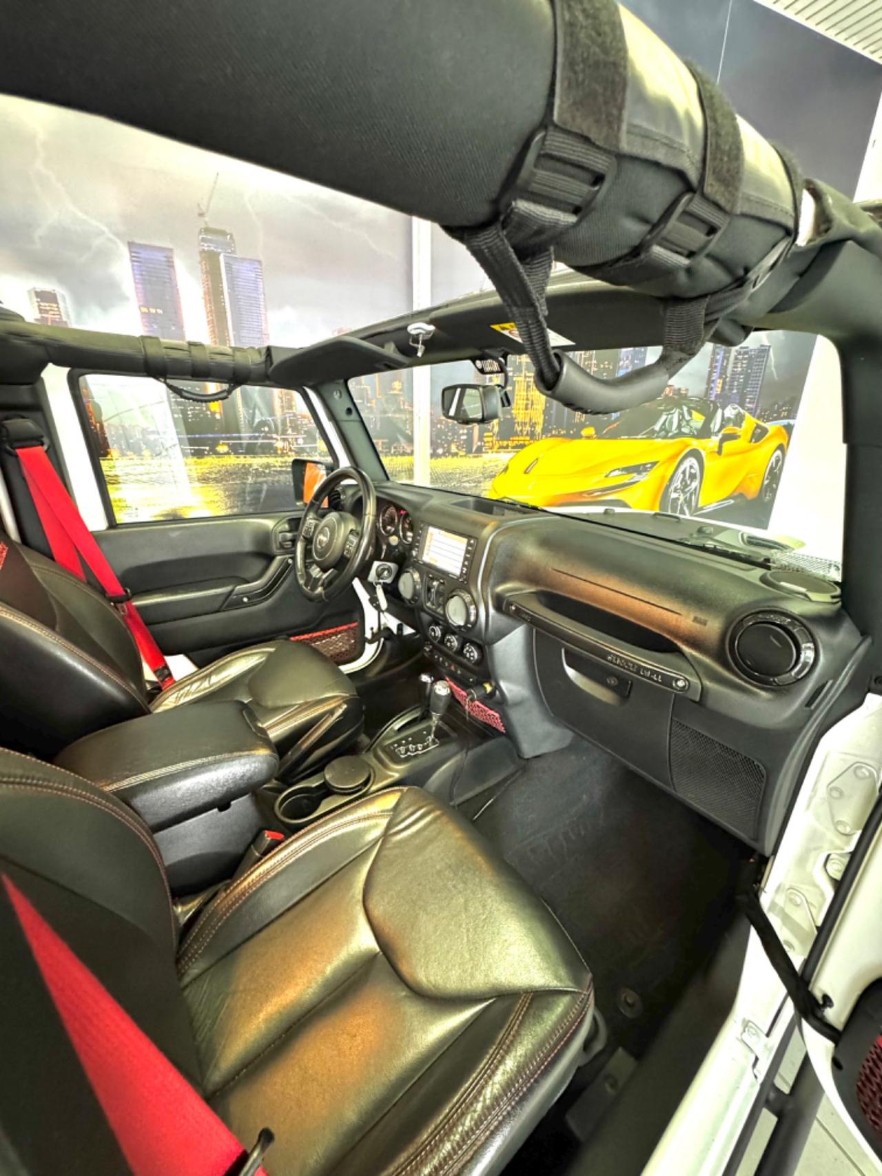 JEEP WRANGLER RUBICON RECON JK UNLIMITED HARD TOP OK PERMUTE GANCIO TRAINO