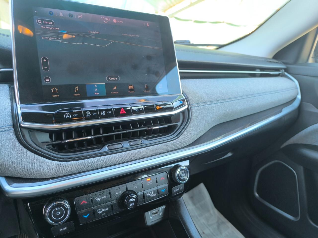 JEEP COMPASS 1.6 DIESEL 130cv 12/2021 LED/NAV/PELLE/RETROC