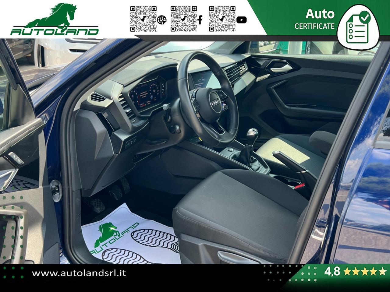 Audi A1 Sportback 30 1.0 tfsi Admired 110cv