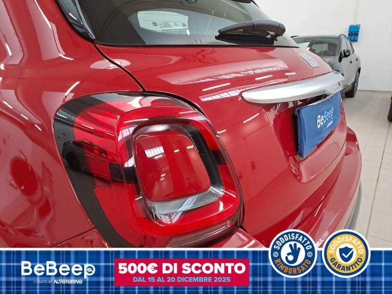 FIAT 500X 1.5 T4 HYBRID (RED) 130CV DCT