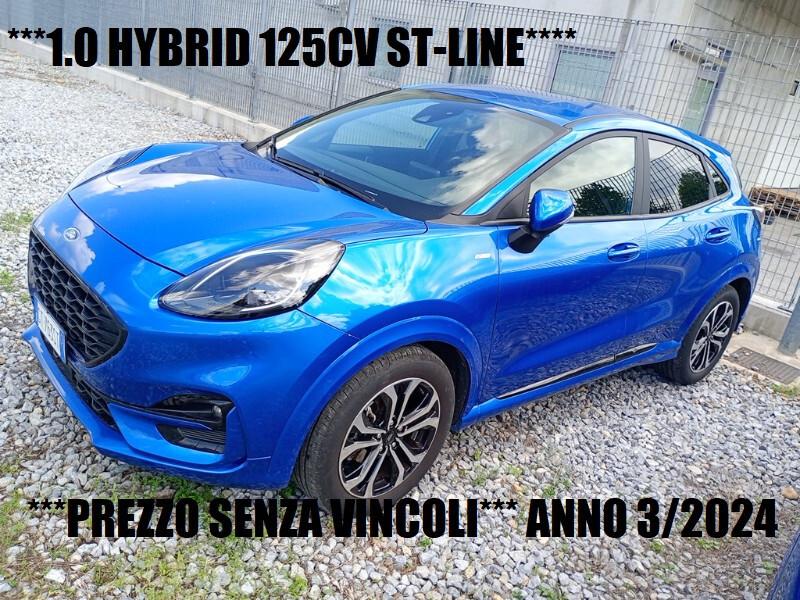 Ford Puma 1.0 HYBRID 125CV ST-LINE **PREZZO REALE**UNIPRO'**