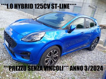Ford Puma 1.0 HYBRID 125CV ST-LINE **PREZZO REALE**UNIPRO'**
