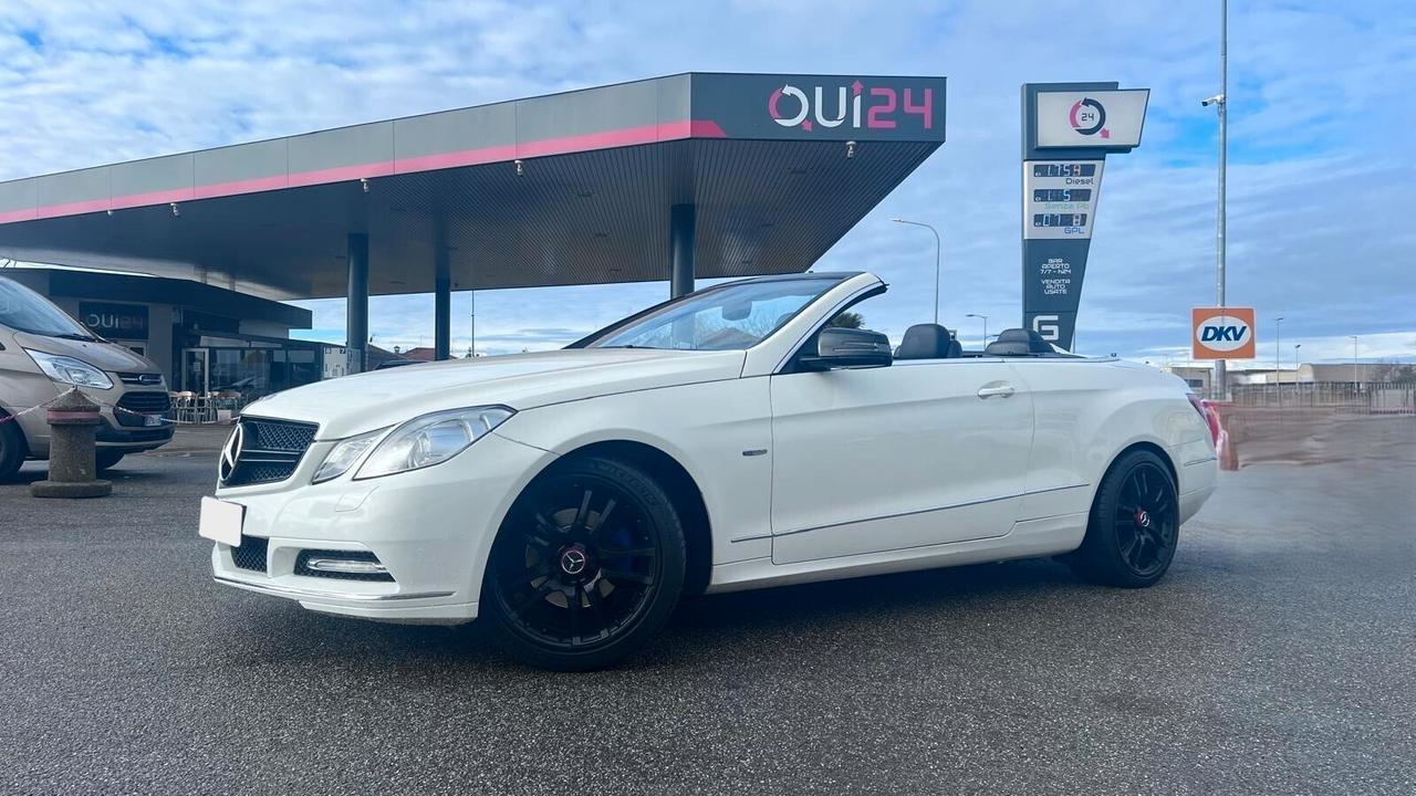 Mercedes-benz E 220 CDI Cabrio BlueEFFICIENCY Avantgarde