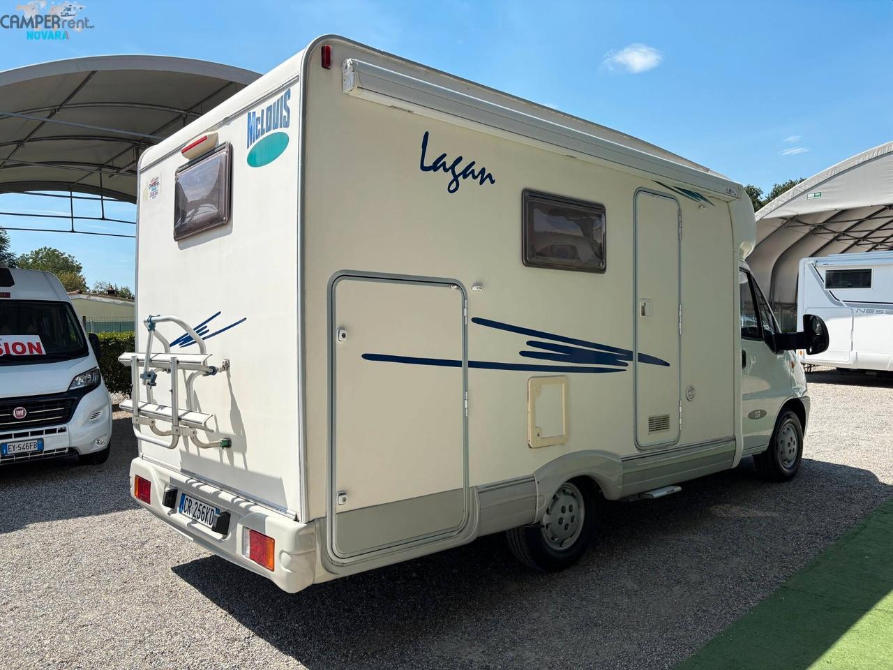 MCLOUIS LAGAN 253 - Semintegrale con letto matrimoniale in coda ed ampio garage foro 77x122