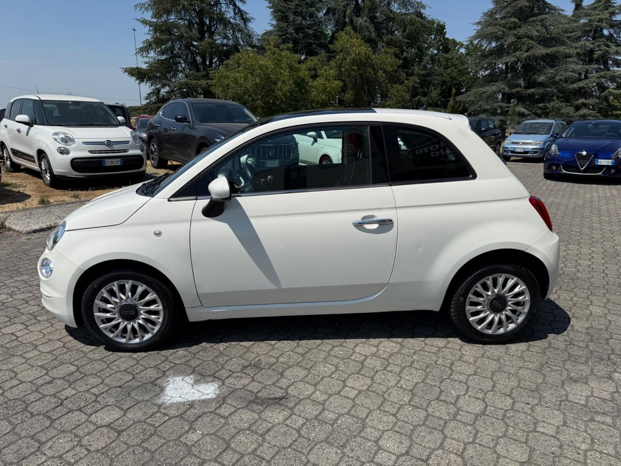 Fiat 500 1.2 Lounge aut.|TETTO PANO