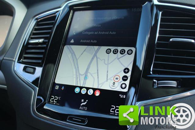 VOLVO XC90 D5 AWD Geartronic 7 posti R-design,Crystal White