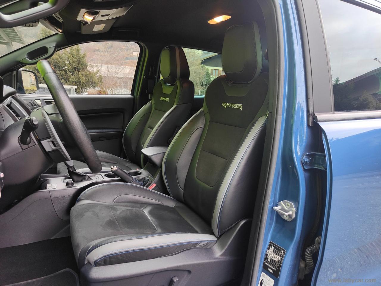 FORD Ranger Raptor 2.0TDCi aut. 213CV DC 5pt. WEBASTO