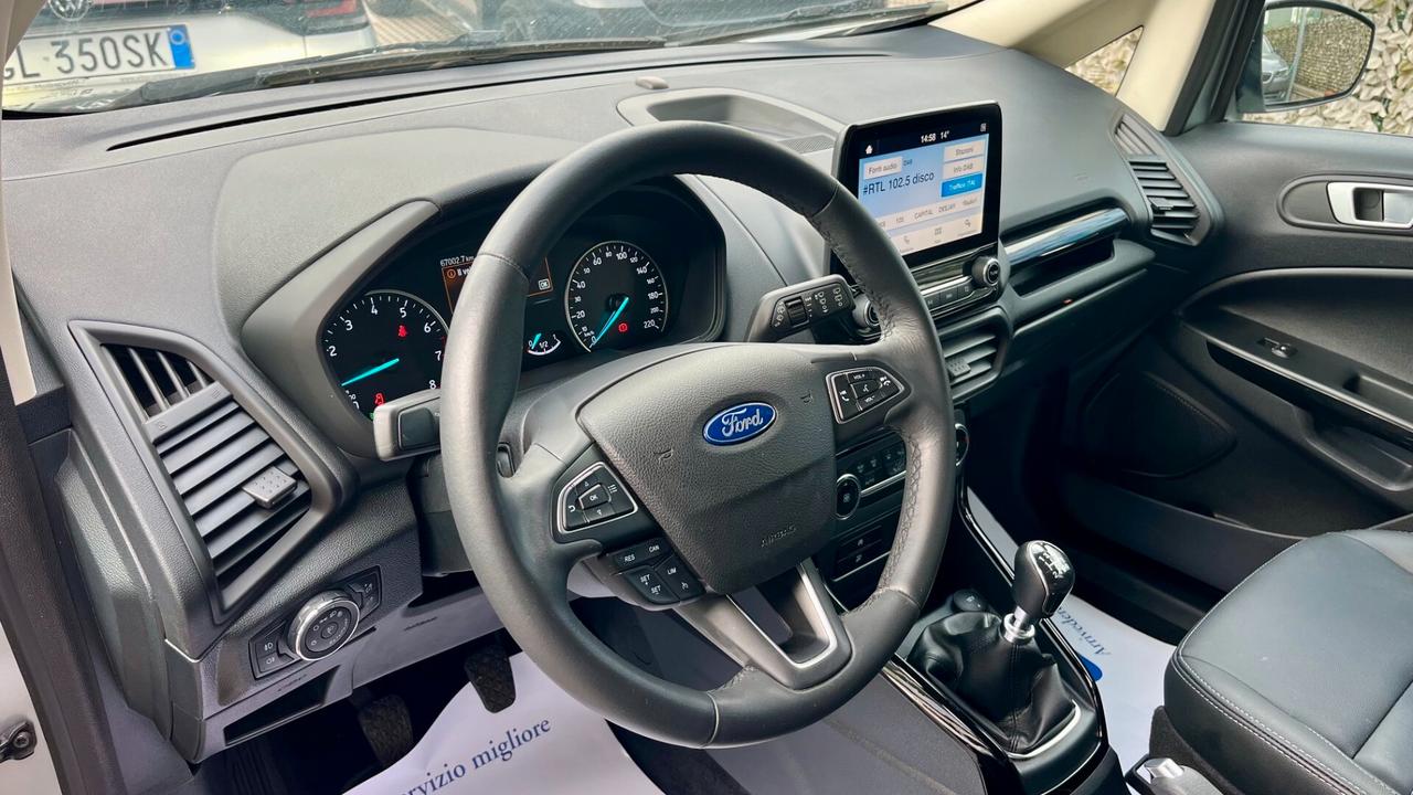 Ford EcoSport 1.0 ecoboost Active s " TAGLIANDI CERTIFICATI "