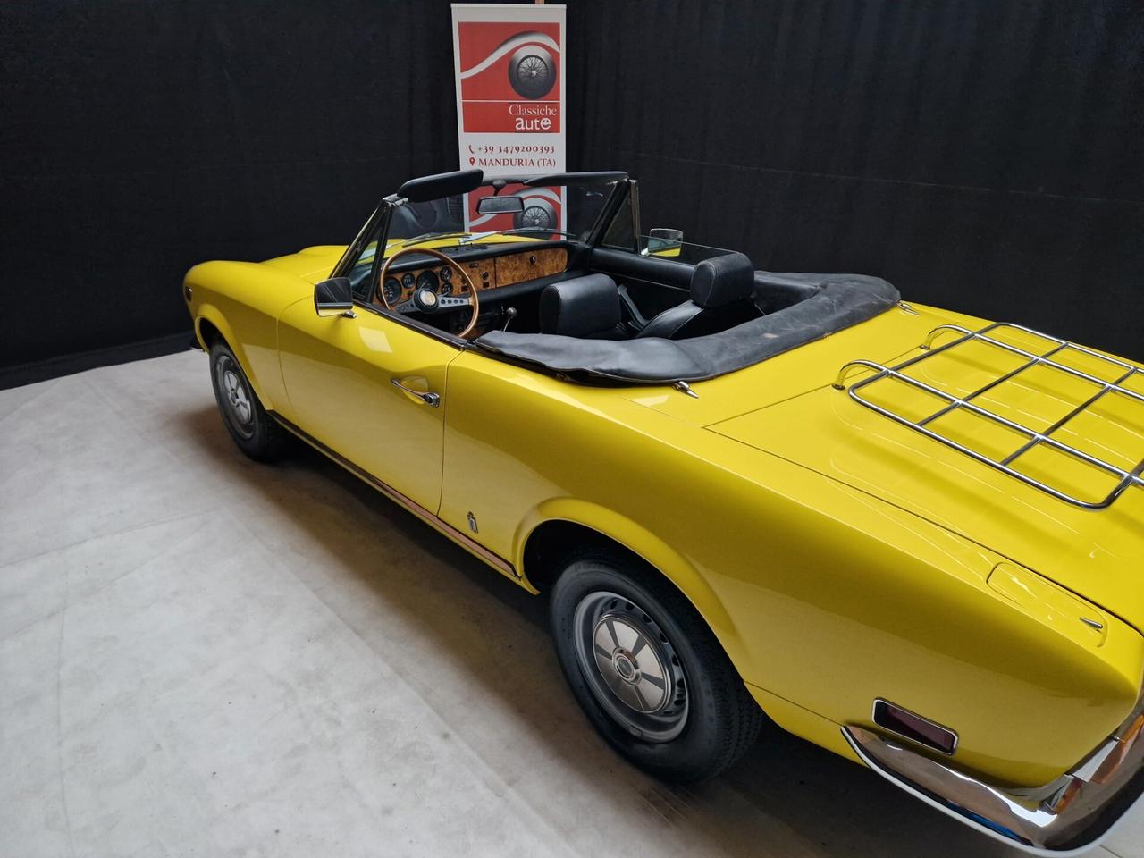 Fiat 124 Spider 1.8cc certif. ASI con C.R.S
