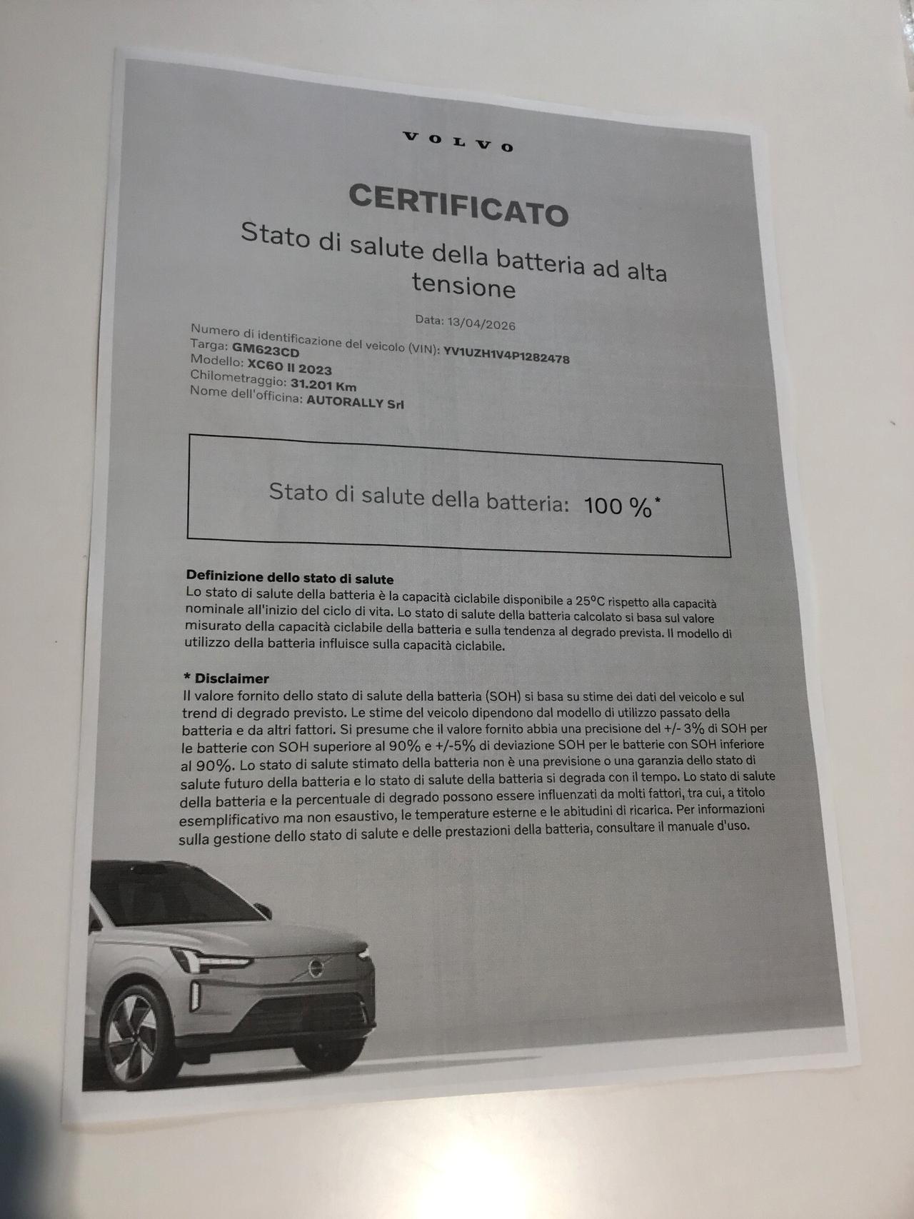 Volvo XC60 T6 Recharge Plug-in Hybrid AWD aut. Ultimate Bright
