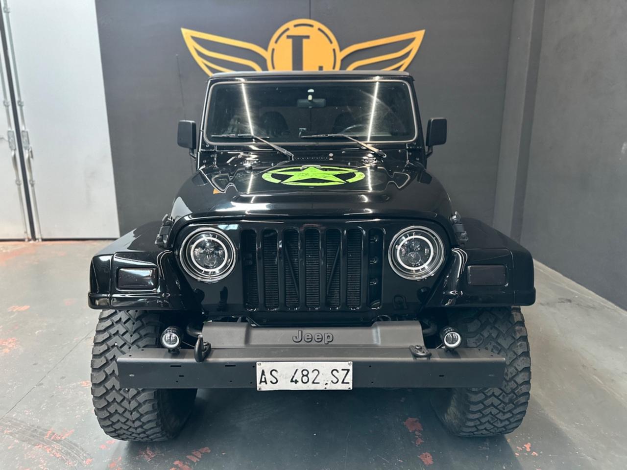 Jeep Wrangler 4.0 TJ HARD TOP A.S.I RESTAURATA GANCIO TRAINO GPL