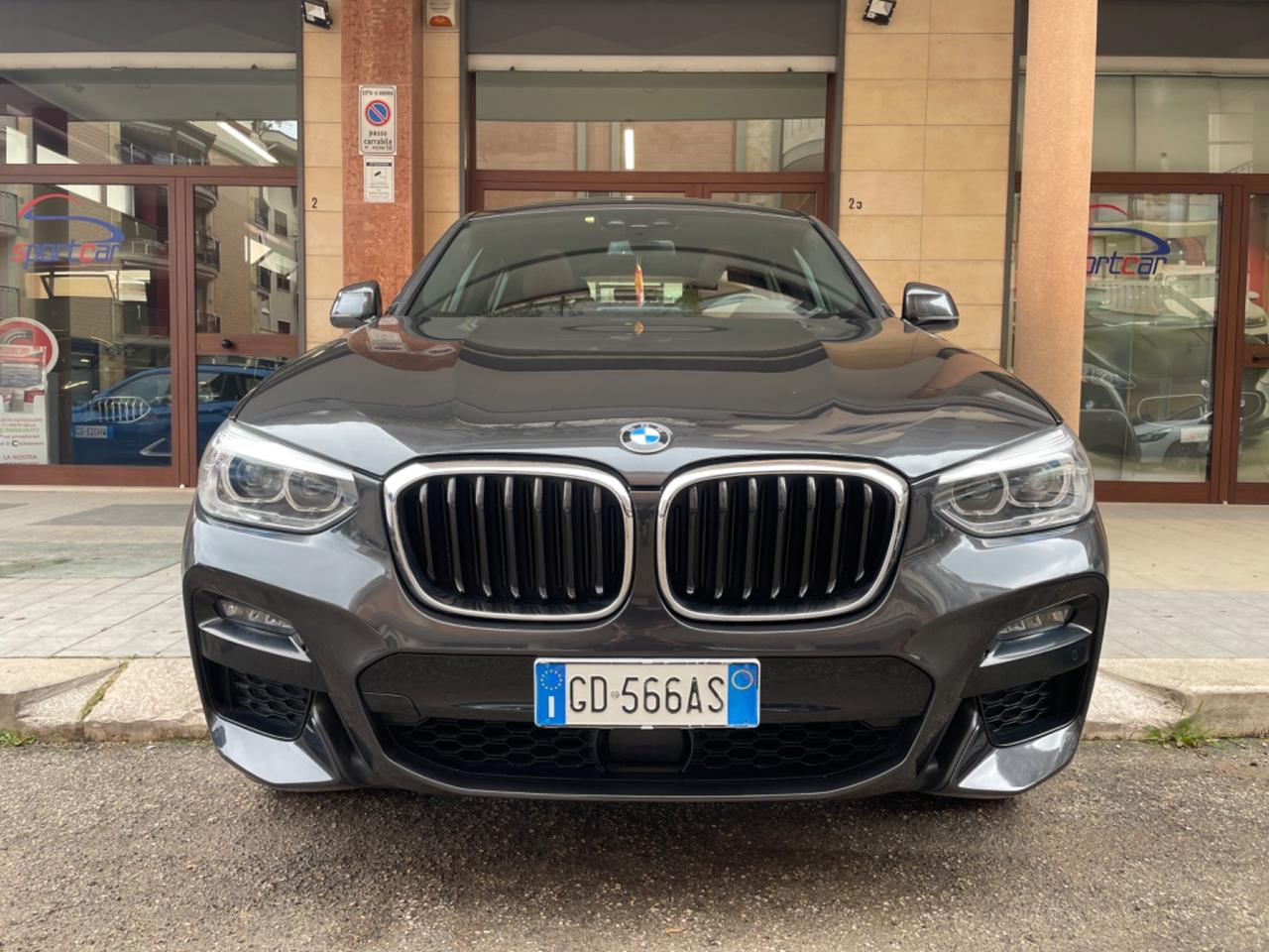 Bmw X4 xDrive 20d 48V 190cv Msport TETTO NAVY PELLE LED H/K 21