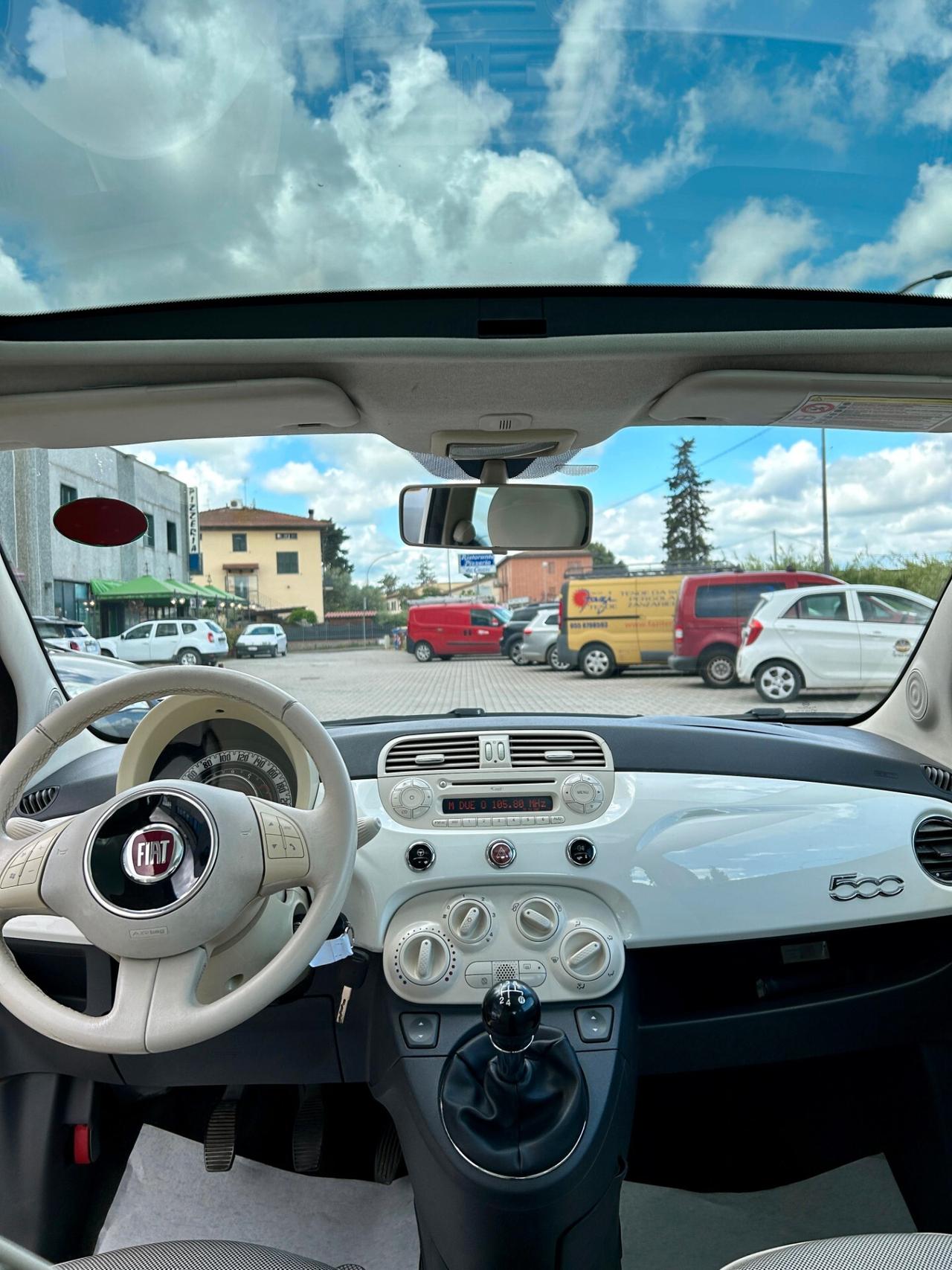 Fiat 500 1.2 Lounge Tetto panoramico - OK NEOPATENTATO