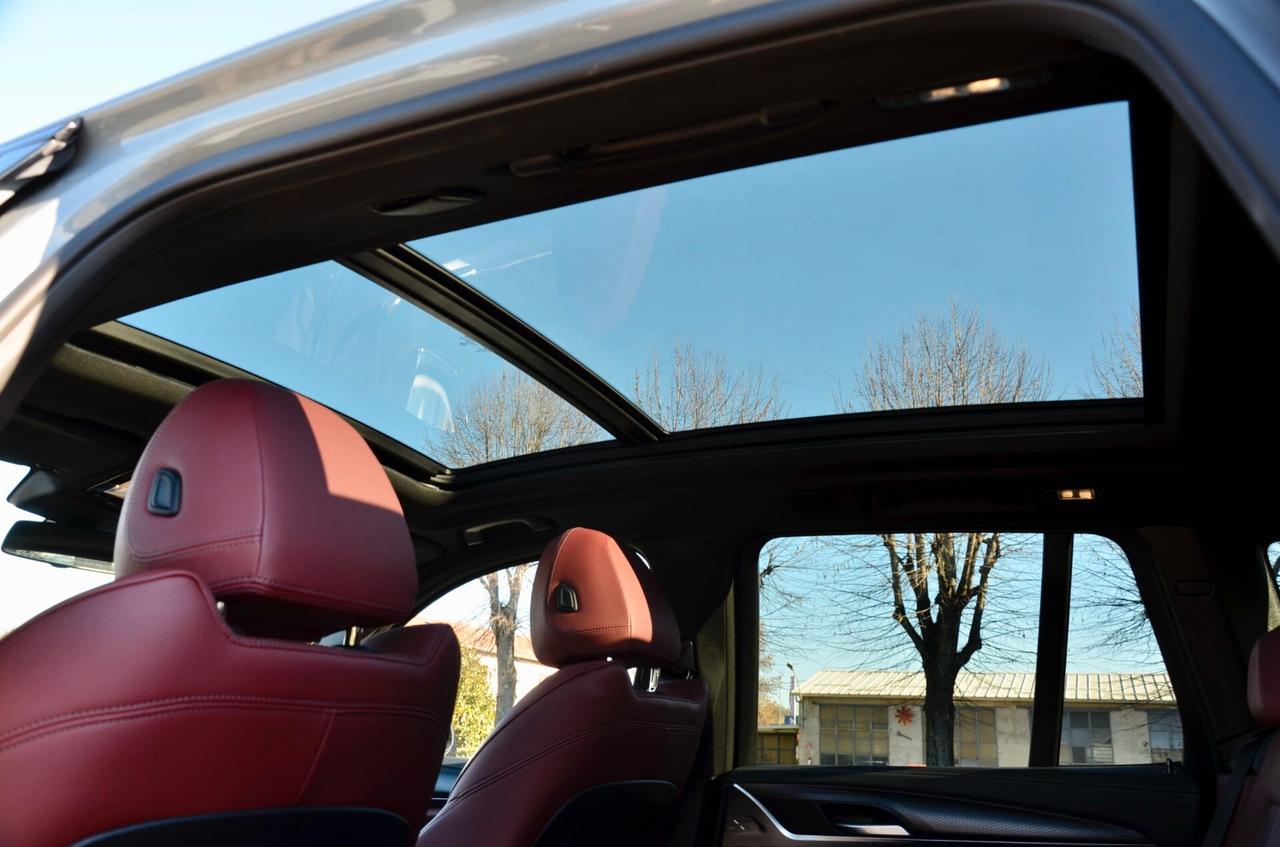 BMW X3 XDRIVE M40d MHEV 48V 340cv AUTO, GARANZIA UFF BMW, SERVICE BMW, UFF ITALIANA, TETTO, MBRAKES, FARI FULL LED, RETROCAMERA, 21", PERMUTE