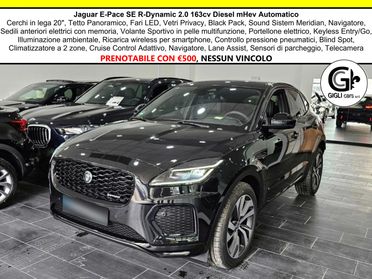 Jaguar E-Pace R-Dynamic SE Navi Camera Tetto C.20" RDynamic