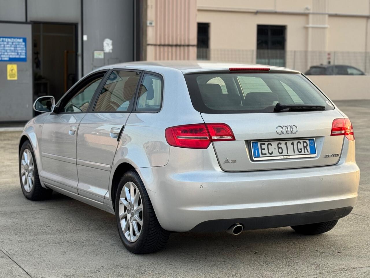 AUDI A3 2.0 TDI 140CV SOLI 74.000 KM GARANZIA 12 MESI