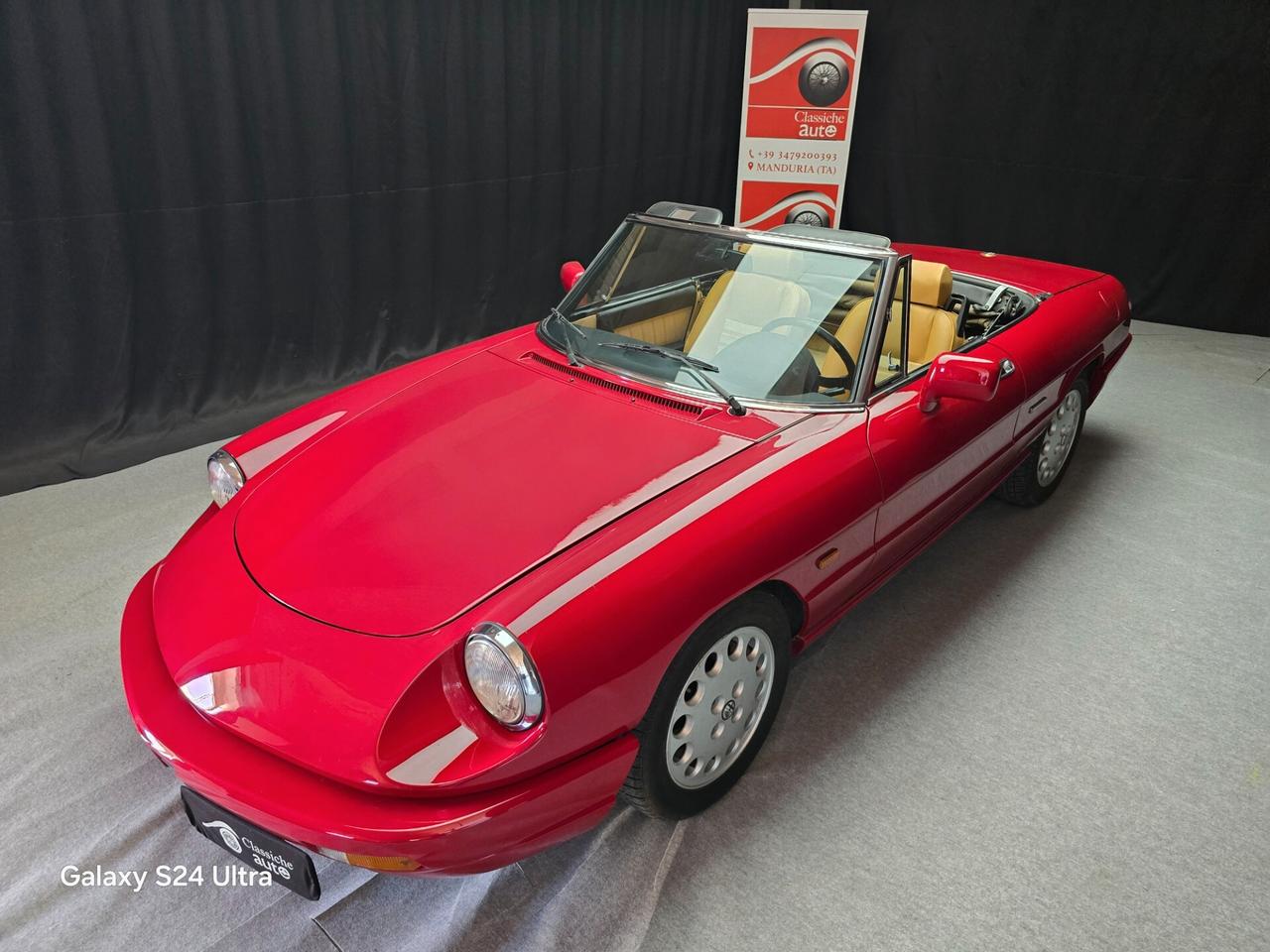 Alfa Romeo Spider 1.6 cc certif. ASI con C.R.S