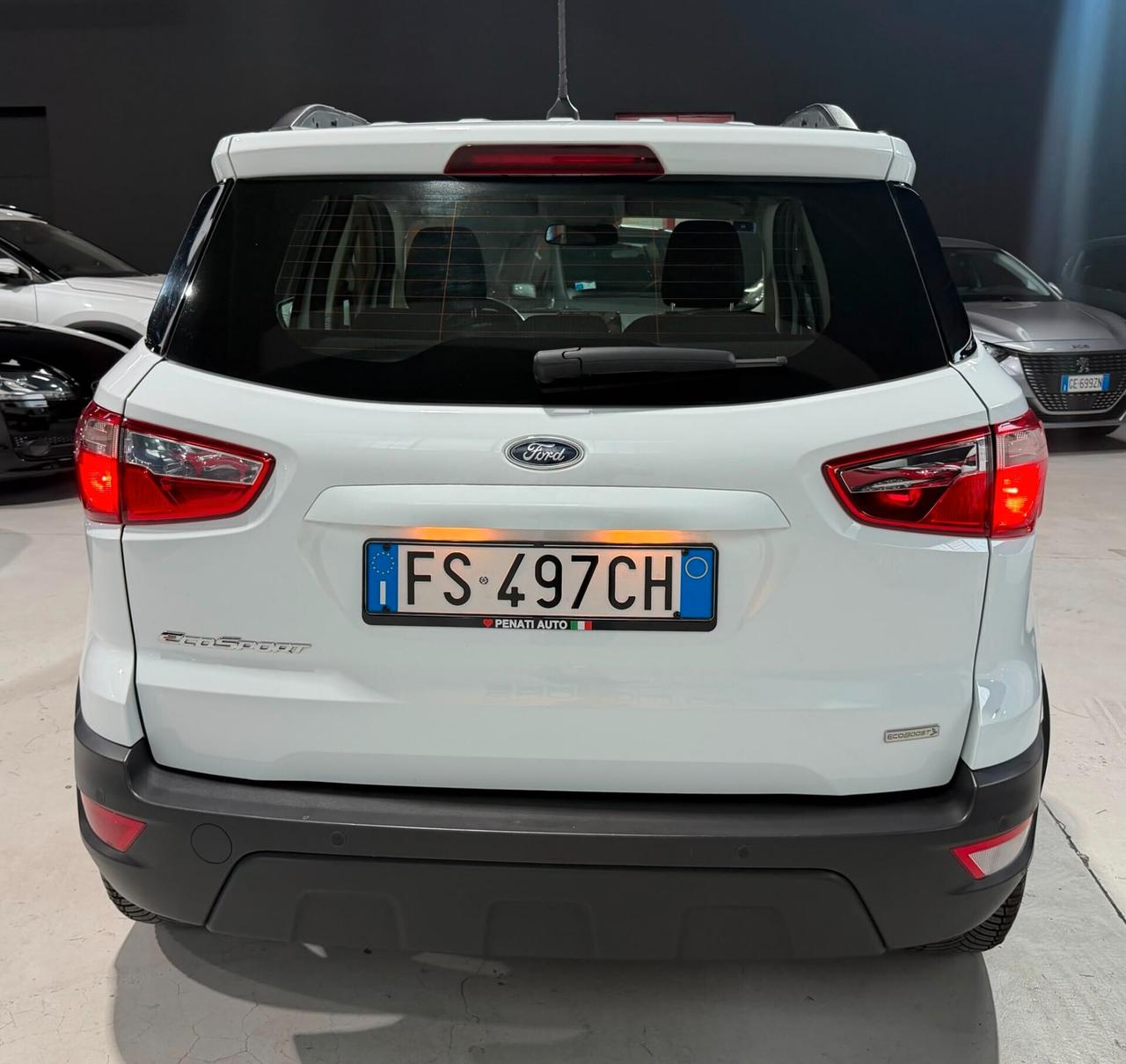 Ford EcoSport Benzina Manuale titanium Neopatentati