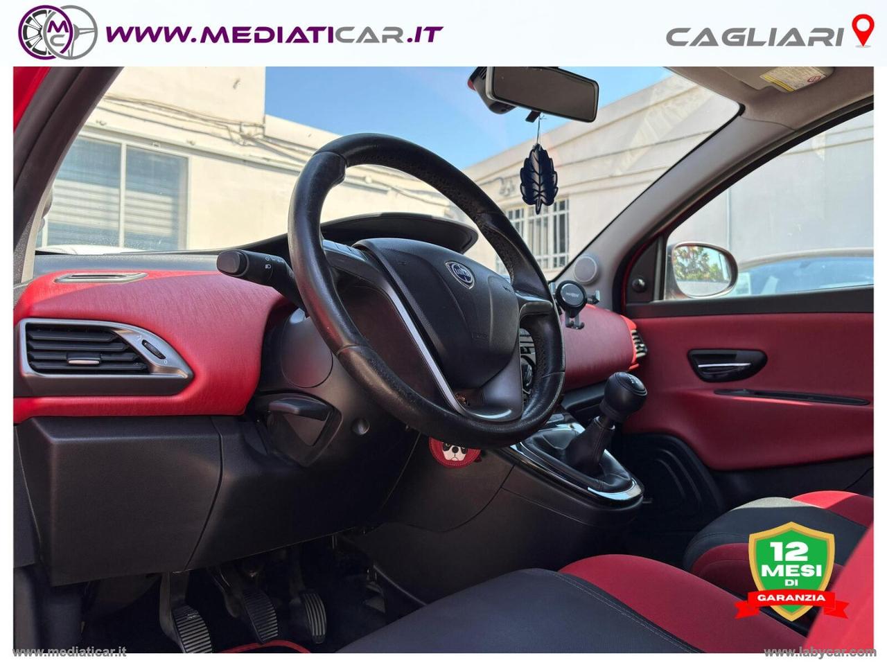 LANCIA Ypsilon 1.3 MJT 95 CV 5p. S&S Black&Red