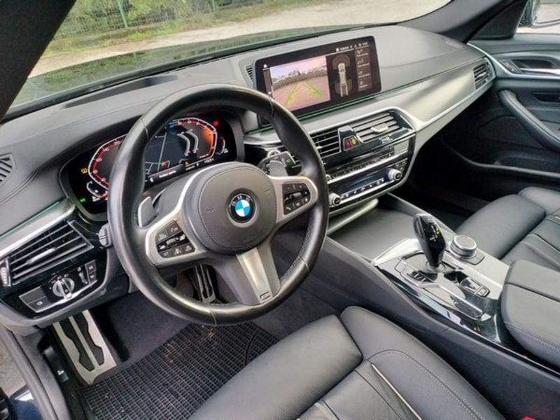 BMW Serie 5 520d 48V Touring Msport Ufficiale Italia