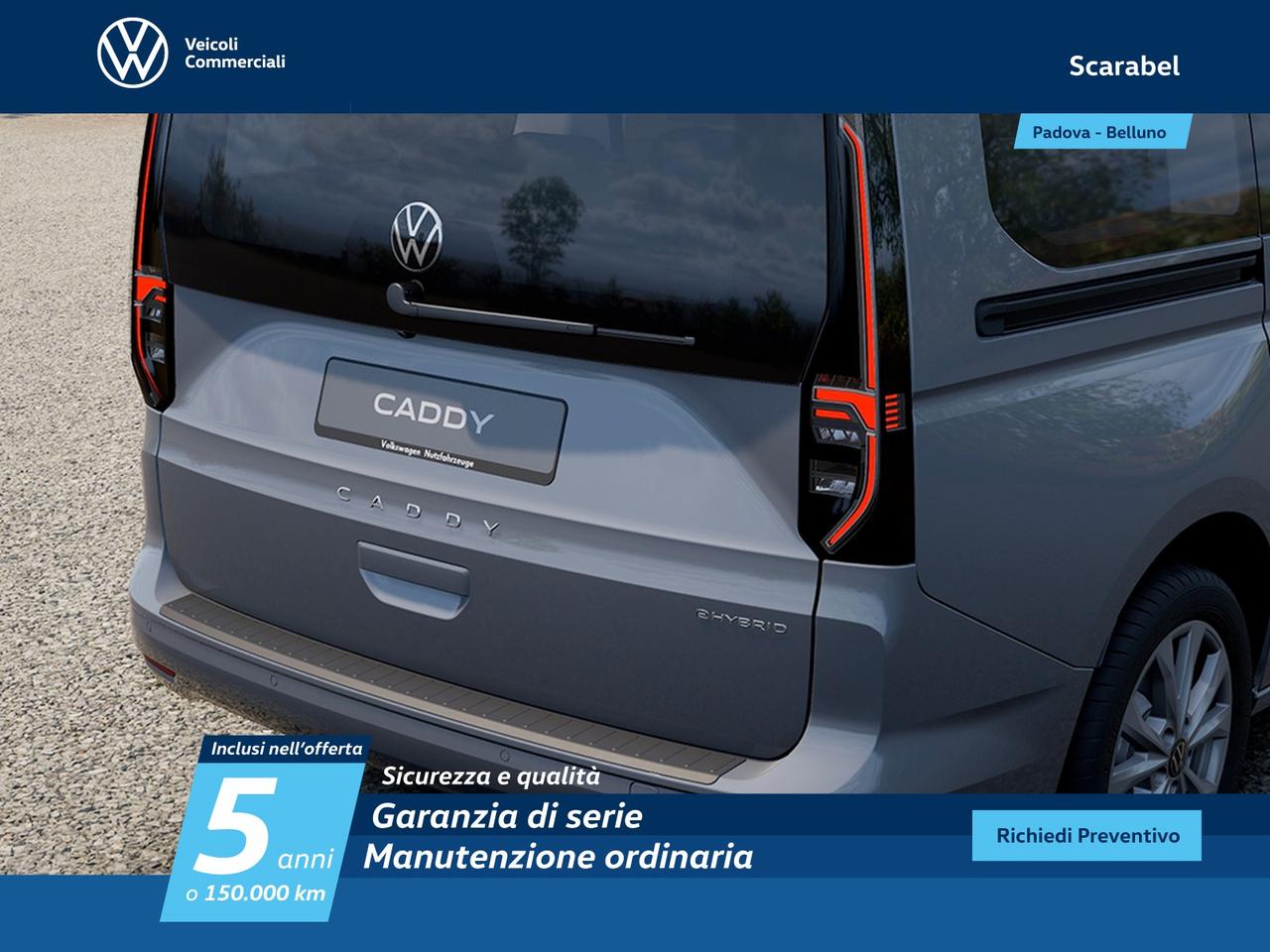 Volkswagen Caddy maxi 1.5 phev 150cv life dsg
