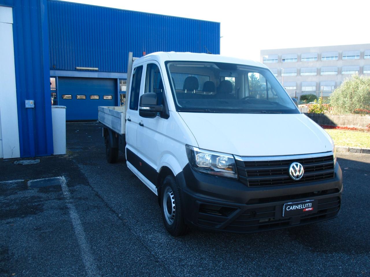 Volkswagen CRAFTER DOPPIA CABINA 7 POSTI CON CASSONE