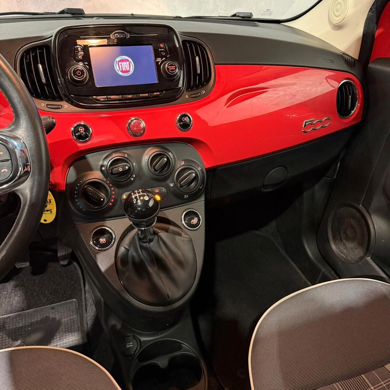 Fiat 500 1.2 Lounge TETTO PANORAMICO+BLUETOOTH+CERCHI IN LEGA