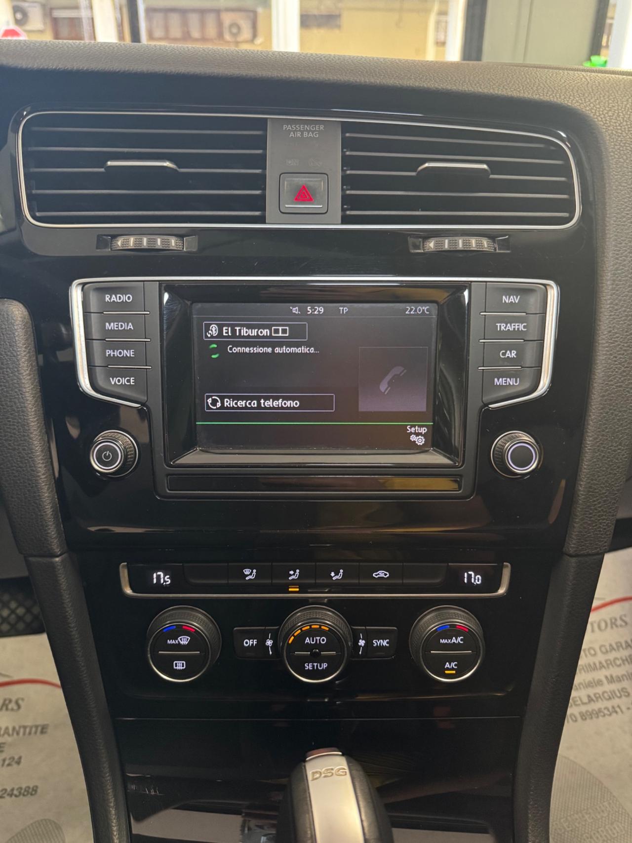 Volkswagen Golf 2.0 TDI 150 Cv DSG Finanziabile