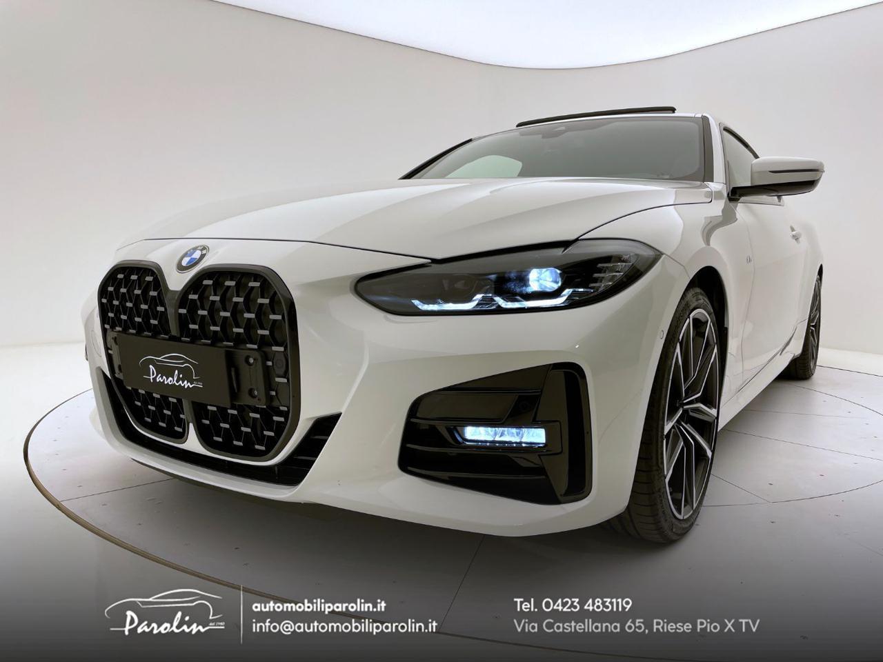 BMW 420 d 48V Coupé Msport Tetto-Spoiler M-Black pack-19''