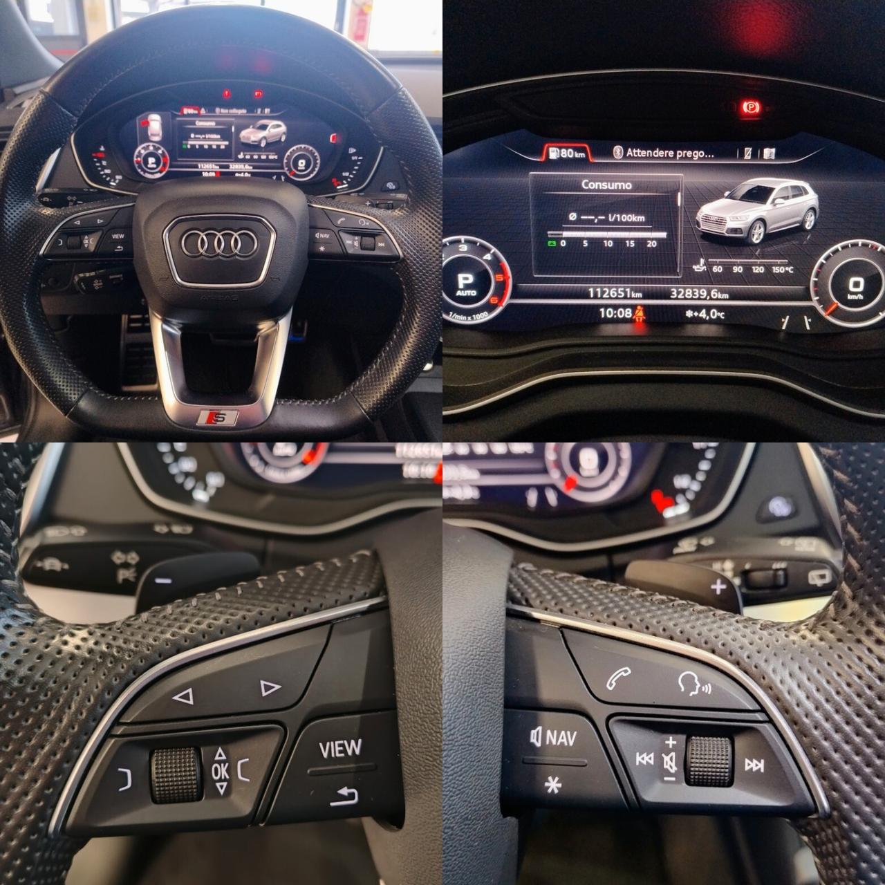 AUDI Q5 40TDI quattro Stronic S LINE PLUS *VIRTUAL*MATRIX*LUCI AMBIENTE*CARPLAY