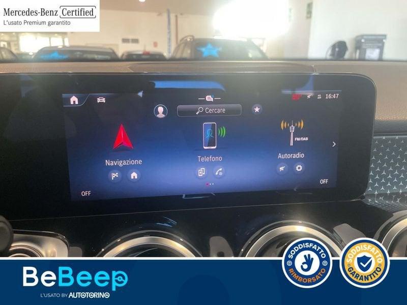 Mercedes-Benz Classe GLB GLB 200 D PROGRESSIVE ADVANCED AUTO