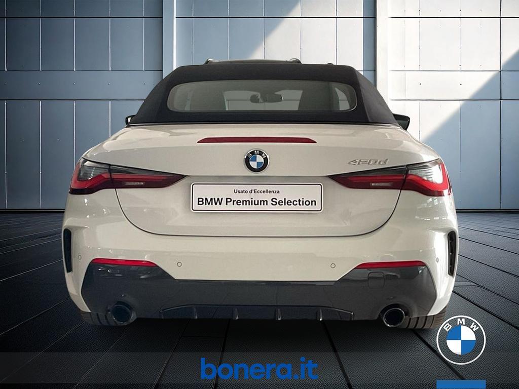 BMW Serie 4 G23 2020 Cabrio 420d Cabrio mhev 48V Msport auto