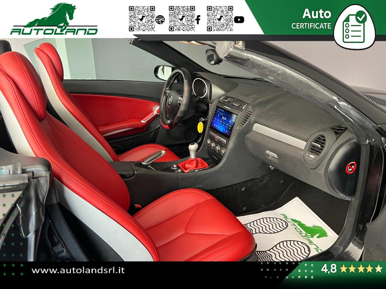 Mercedes SLK 200 K Pelle Cartier