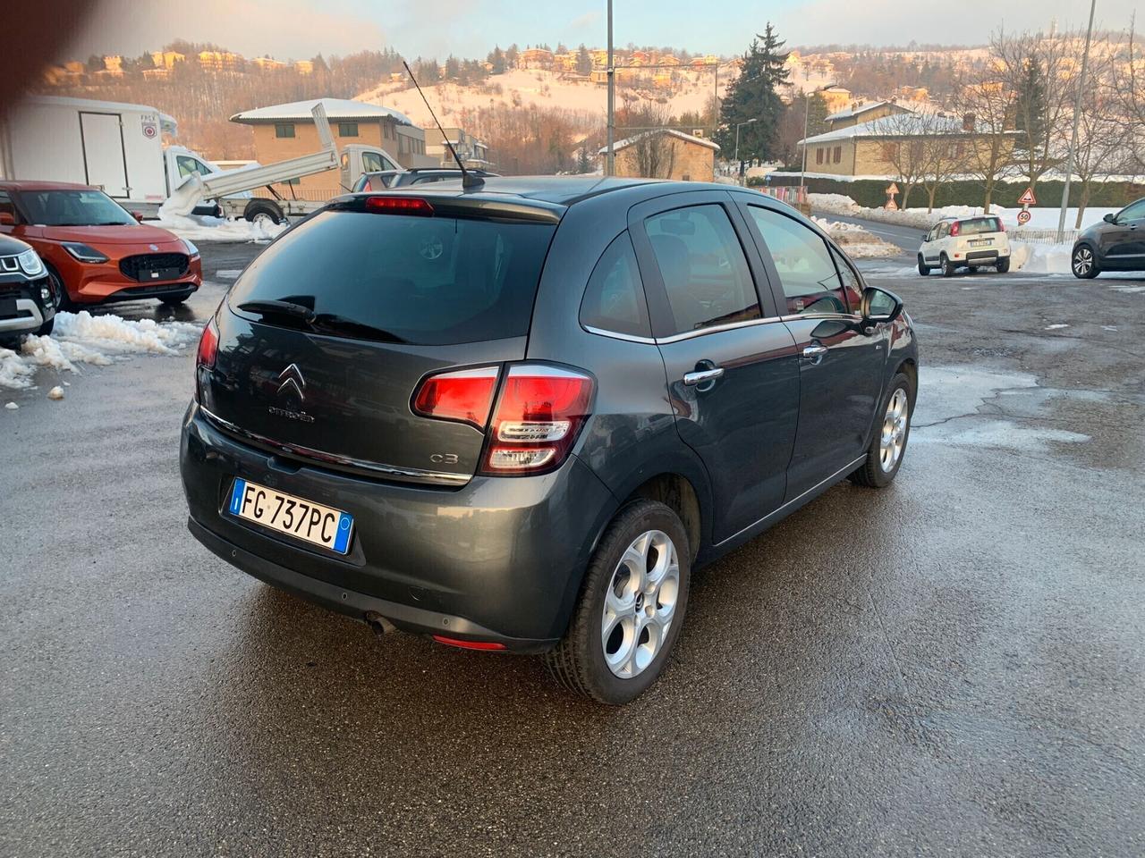 Citroen C3 BENZINA-NEO PATENTATI-FULL OPTIONAL-2017-TAGLIANDATA