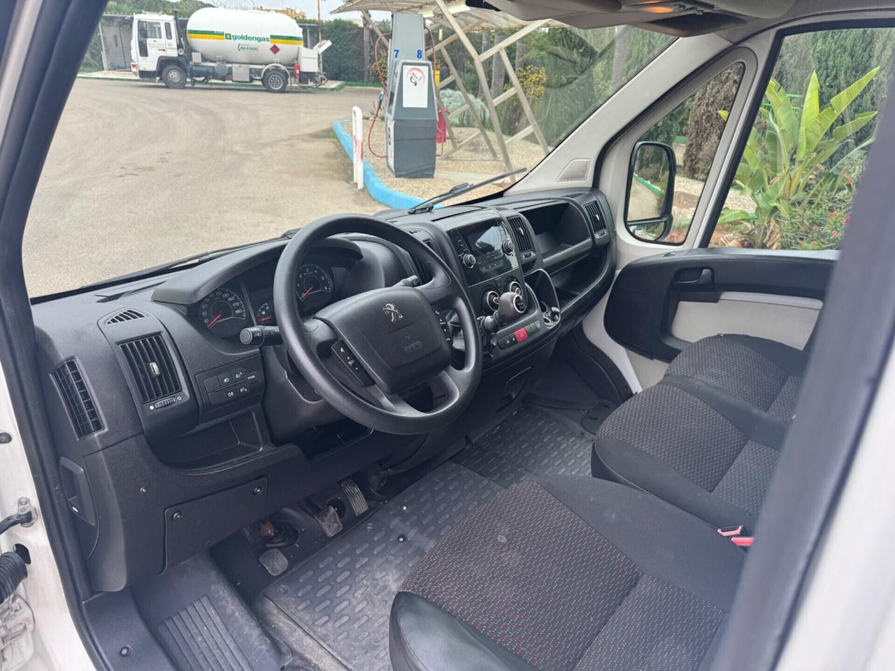 PEUGEOT BOXER 2.2 130CV TETTO BICOLOR NERO-2015 GARANZIA 24 MESI