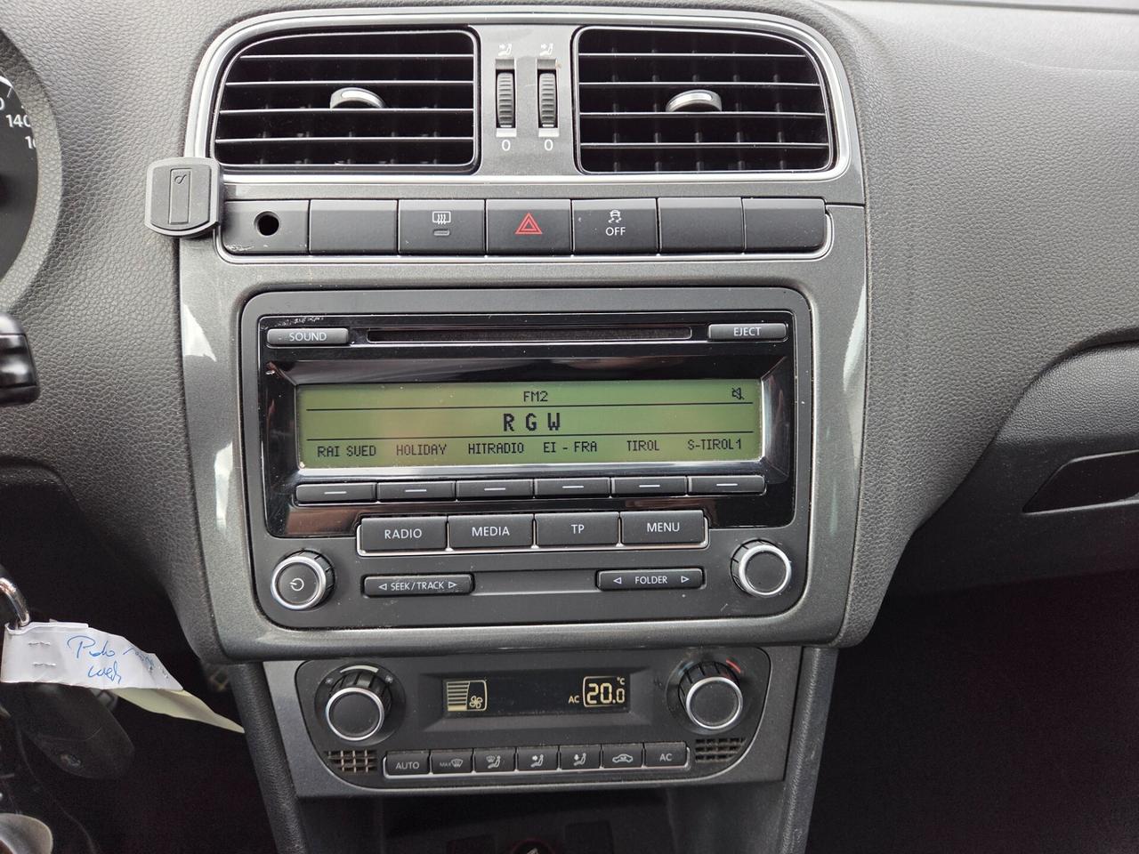 Volkswagen Polo 1.6 TDI 90CV DPF 5 porte neopatentati
